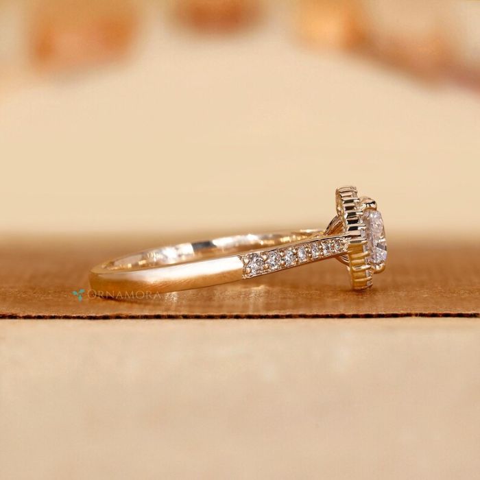 Picture of Halo Diamond Ring