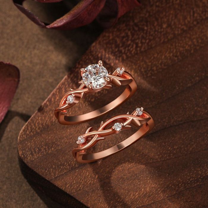 Picture of Rose Gold Promise Ring