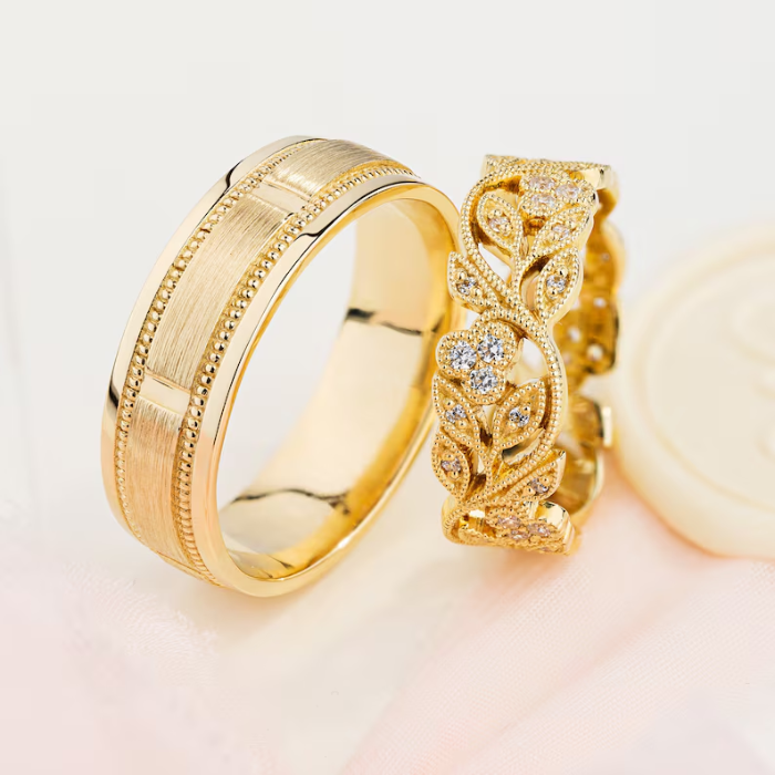 Picture of Matte Finish Wedding Ring