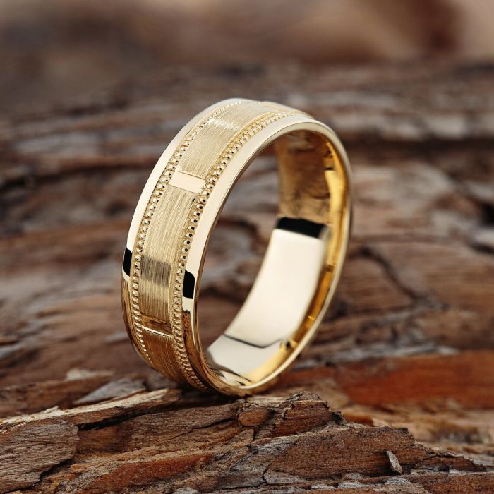 Picture of Matte Finish Wedding Ring