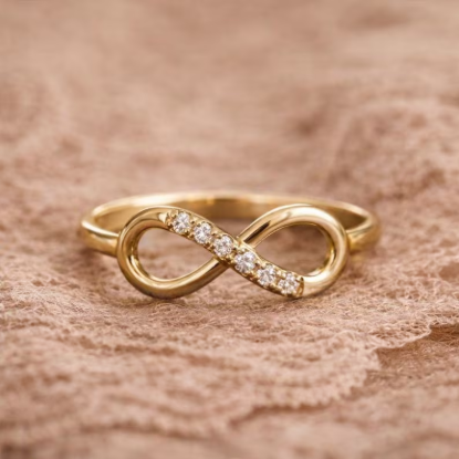 Picture of Infinity Love Ring