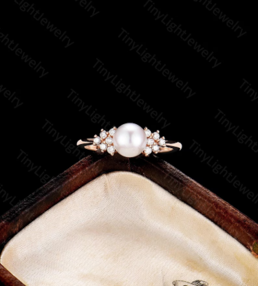 Picture of Pearl Statement Ring