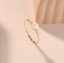 Picture of Gold Pearl and Diamond Ring