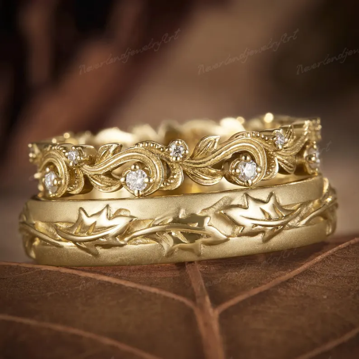 Picture of Blossom Inspired Moissanite Wedding Ring