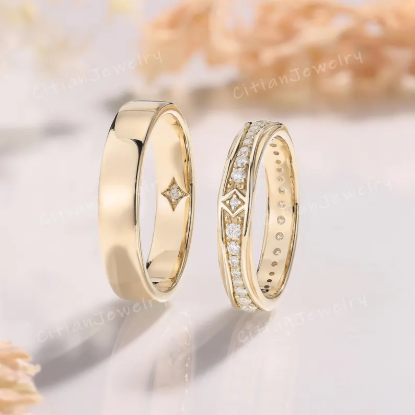 Picture of Moissanite Eternity Band