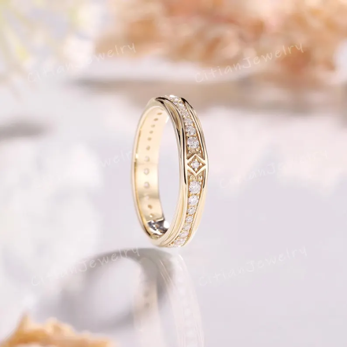 Picture of Moissanite Eternity Band