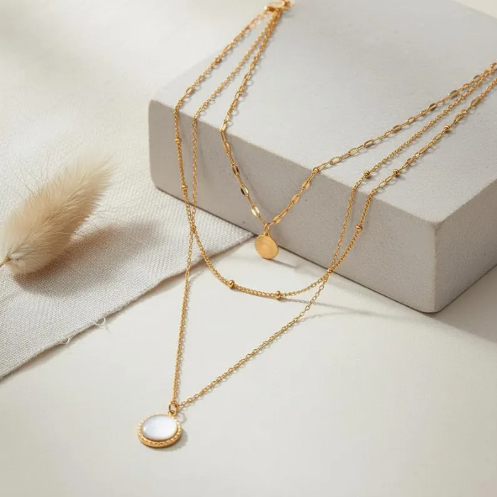 Picture of Layered Gold Necklace