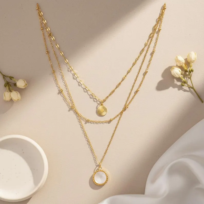 Picture of Layered Gold Necklace