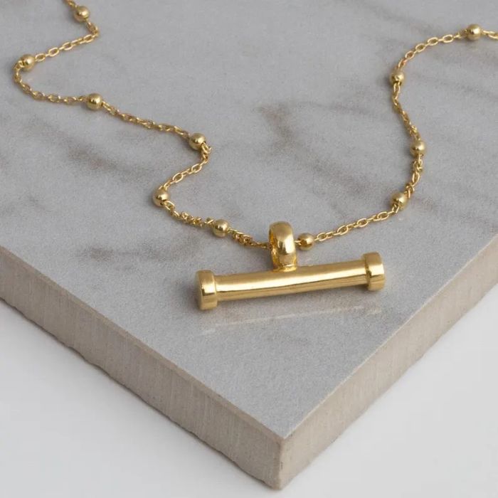 Picture of T Bar pendant necklace