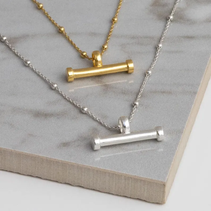 Picture of T Bar pendant necklace