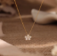 Picture of Dainty Flower Diamond Necklace