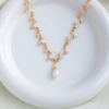 Picture of Zircon Freshwater Pearl Necklace