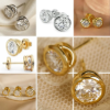 Picture of 2CT Moissanite Stud Earrings