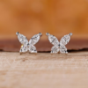 Picture of Diamond Butterfly Stud Earrings