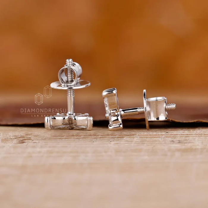 Picture of Diamond Butterfly Stud Earrings