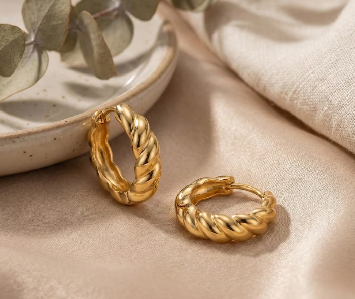 Picture of Classic Gold Hoops
