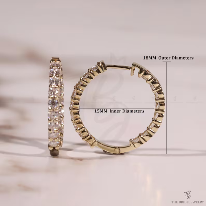 Picture of Diamond Hoops