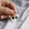 Picture of Emerald Drop Earrings