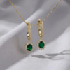 Picture of Emerald Drop Earrings