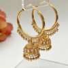 Picture of Jhumka Earrings Gold Hoop Earrings