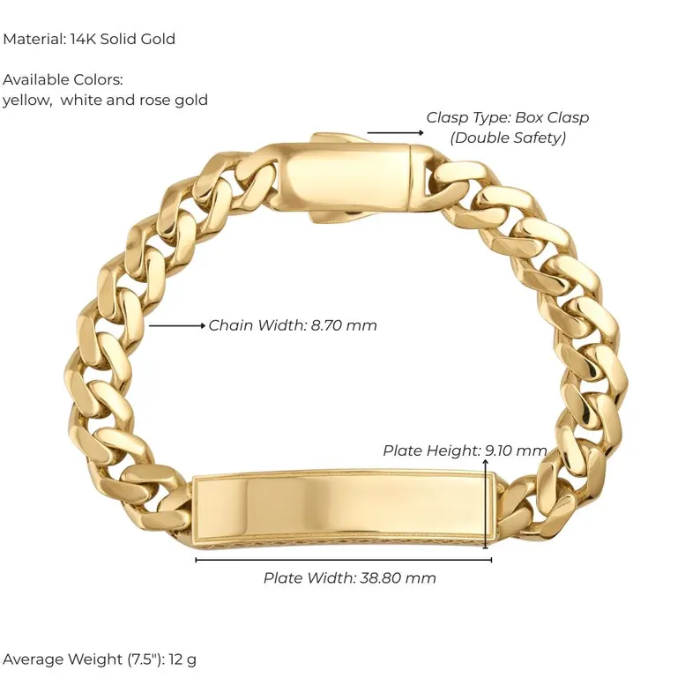 Picture of Cuban Gold Bracelet