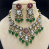 Picture of Kundan Polki Necklace Set