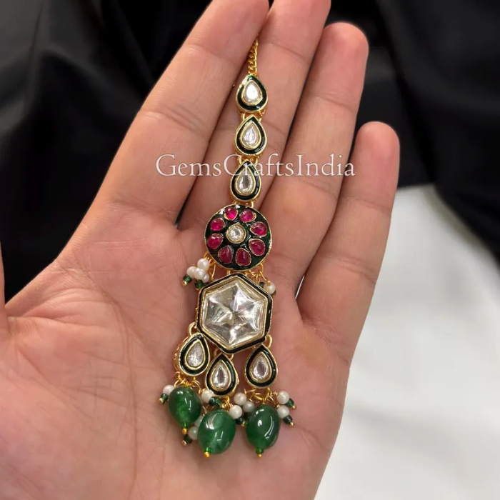 Picture of Kundan Polki Necklace Set