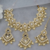 Picture of Gold Plated Kundan Necklace Set