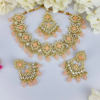 Picture of Gold Plated Kundan Necklace Set
