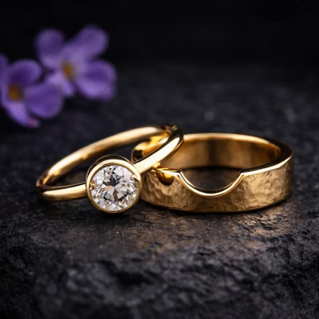 Picture for category Bezel Set Rings