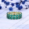Picture of Emerald Cut Eternity Band