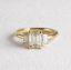 Picture of Emerald Cut Three Stone Ring