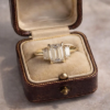 Picture of Emerald Cut Three Stone Ring