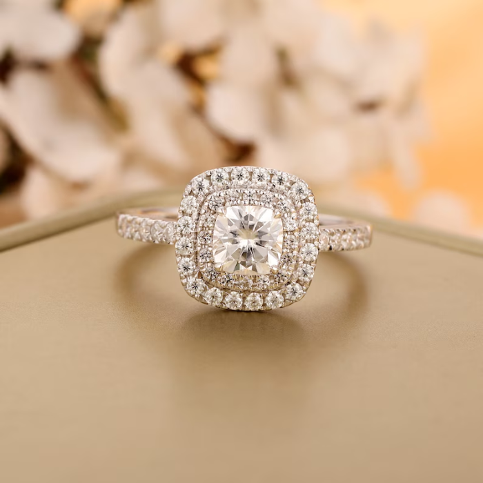 Picture of Cushion Halo Ring
