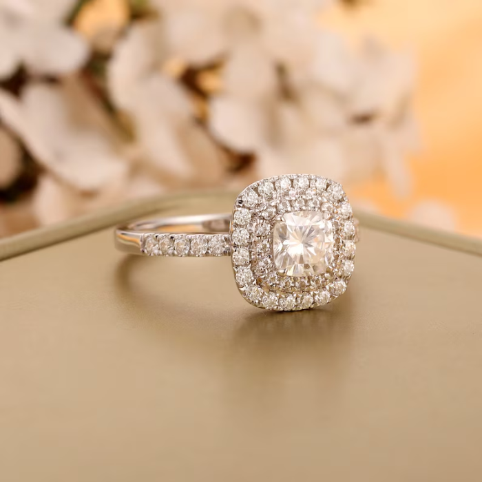 Picture of Cushion Halo Ring