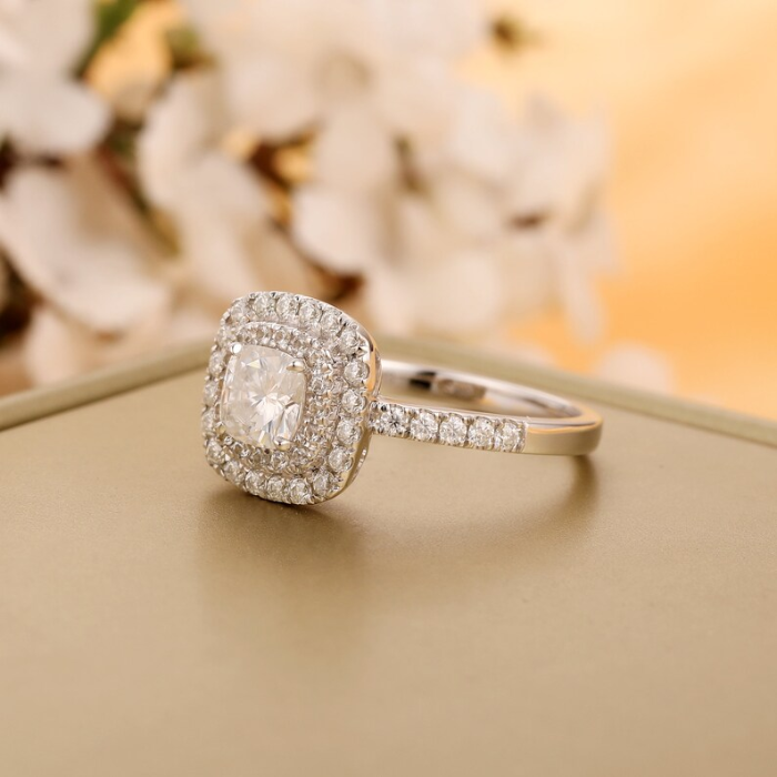 Picture of Cushion Halo Ring