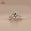 Picture of Double Halo Diamond Ring