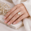 Picture of Pear Shape Halo Ring