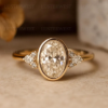 Picture of Modern Bezel Solitaire Ring